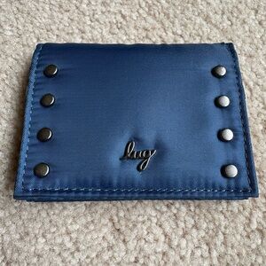 Lug Walkover RFID Wallet-Navy Blue-NWOT